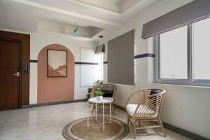 Lobby sitting area