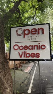 Signage board - day light